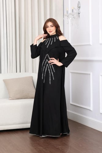 فستان بتطريز يدوي شك