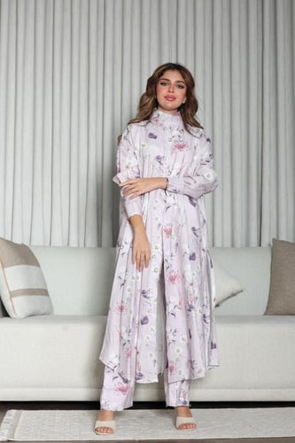 طقم مشجر صيفي