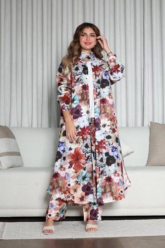 طقم مشجر صيفي