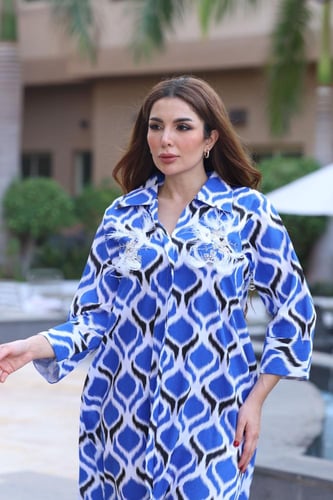 جلابيه رمضانيه بتطريز شك