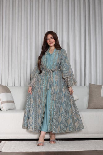 جلابيه قطعتين تطيز شك