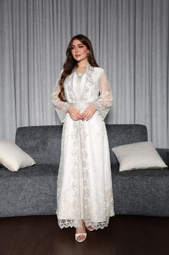 جلابيه سهره بتطريز يدوي