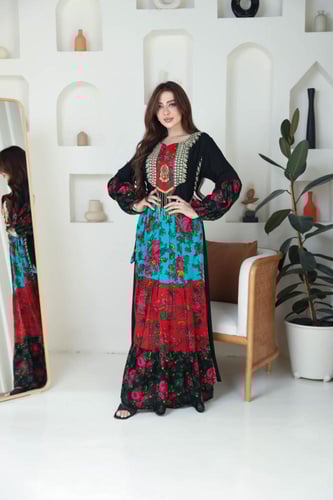 جلابيه شالكي رمضانيه بحبال من الاطراف