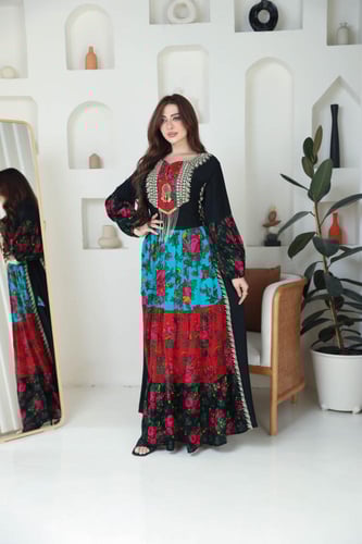 جلابيه شالكي رمضانيه بحبال من الاطراف