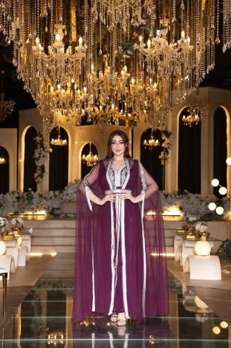 جلابيه قطعتين تل تطريز شك