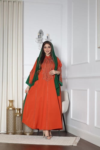 مخوار بتطريز يدوي وطرحه