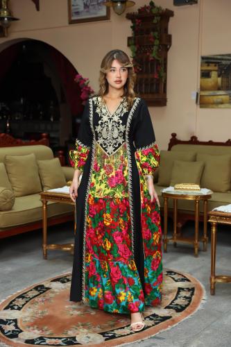 جلابيه شالكي رمضانيه بكلفه بالصدر