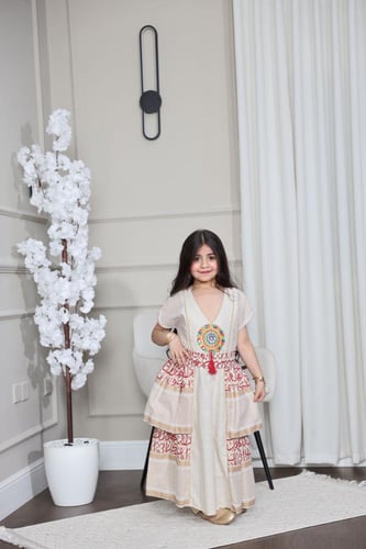 جلابيه رمضانيه بنقش الحروف العربيه