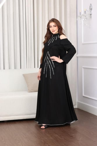 فستان بتطريز يدوي شك