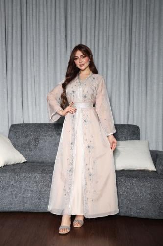 جلابيه سهره بتطريز يدوي