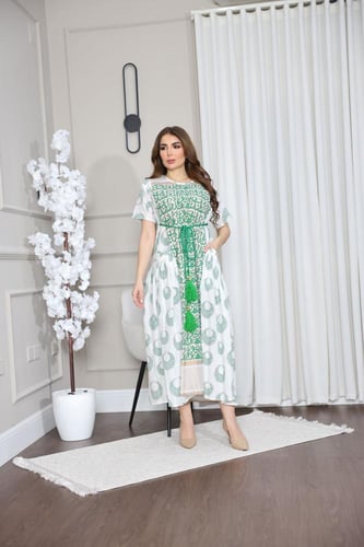 جلابيه رمضانيه بنقش الحروف العربيه