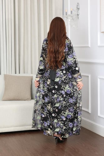 جلابية قفطان مغربي ترتر سهره