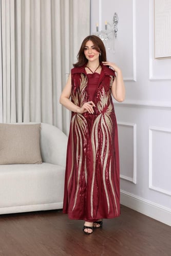 جلابية قطعتين بخام الكانتي