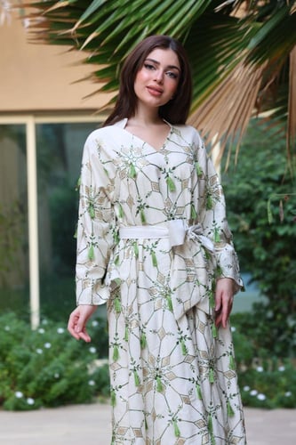 جلابيه لينن رمضانيه