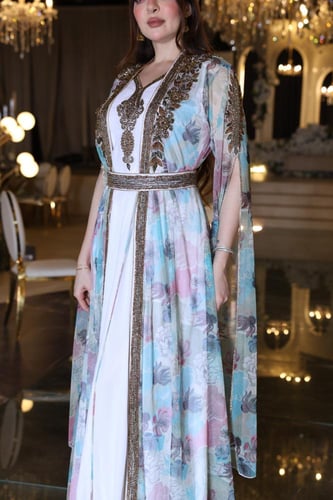 جلابيه تل سهره موردة شك يدوي