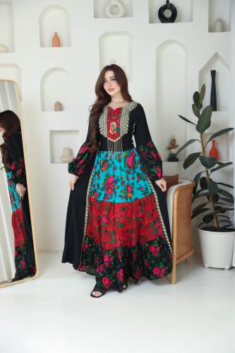 جلابيه شالكي رمضانيه بحبال من الاطراف