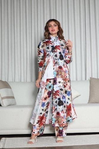 طقم مشجر صيفي