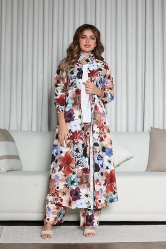 طقم مشجر صيفي