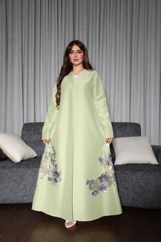 عبايه مودرن بكلفه