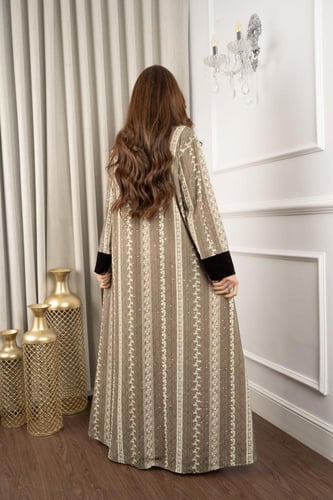 جلابيه بتدخيلات المخمل