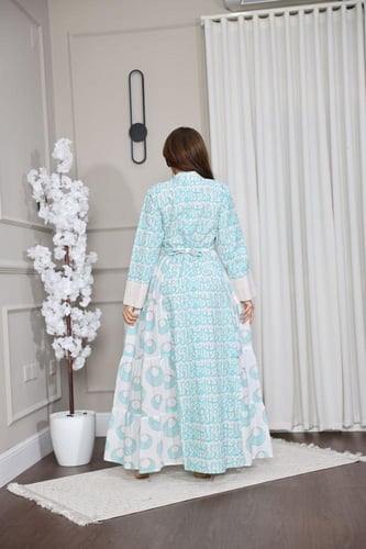 جلابيه رمضانيه بنقش الحروف العربيه