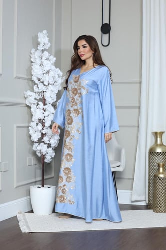 جلابيه بخام سويسري بكلفه لماعه