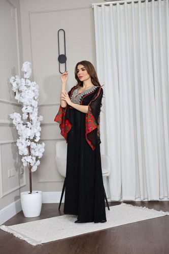 جلابيه كلفه بالصدر وتدخيلات خام شالكي