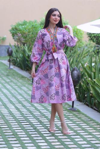 جلابيه رمضانيه ميد بكلفه بالصدر