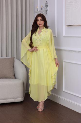 جلابيه اسنقبال بتطريز يدوي