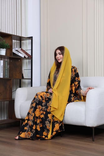 مخوار بتطريز يدوي وطرحه