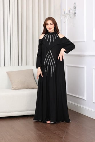 فستان بتطريز يدوي شك