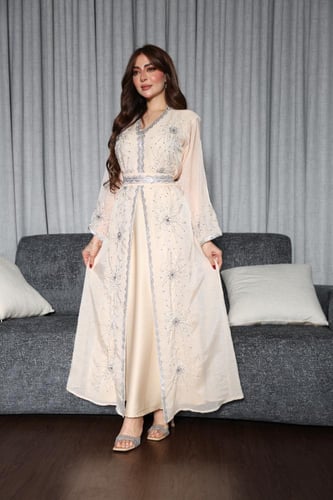 جلابيه سهره بتطريز يدوي