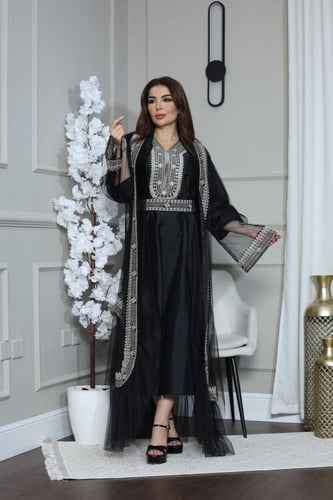 جلابيه خام تفته وتل مطرز