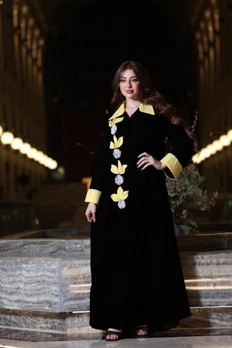 جلابيه مخمل بتطريز شك