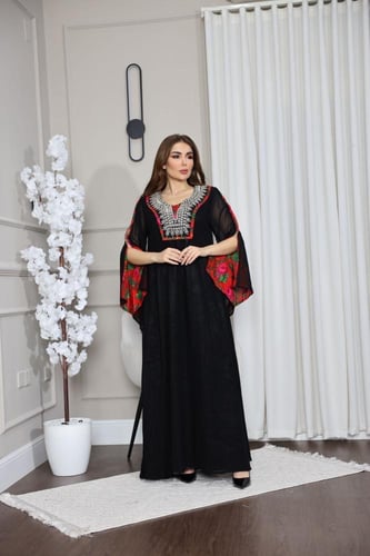 جلابيه كلفه بالصدر وتدخيلات خام شالكي