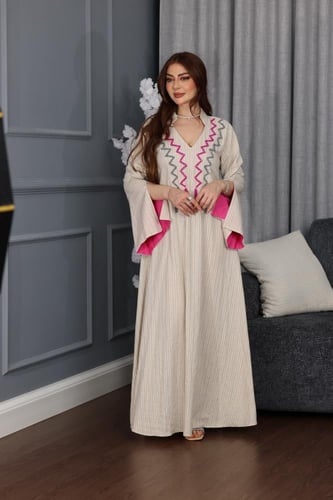 جلابيه استقبال بتطريز شك