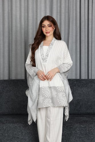 طقم مقلم قطن