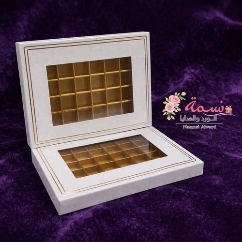علب شكولاتة فاخرة
