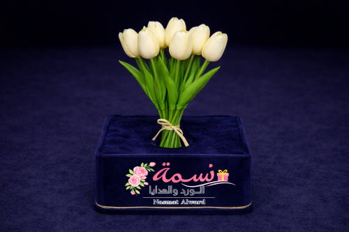 ورد توليب بألوانة المختلقة - Tulip Flower