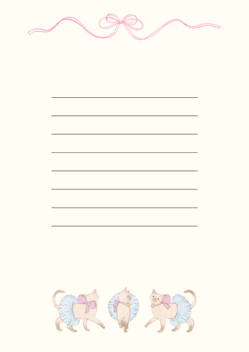 Ballet card