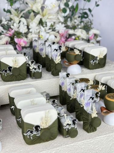 Package of baby shower favors, 48 pieces