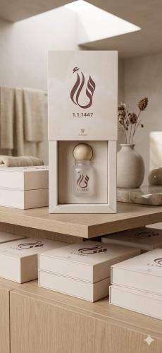 Perfume box distributions, fixed print, design upo...