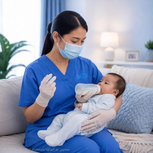 خدمة التطعيم المنزلي لعمر 4 شهر