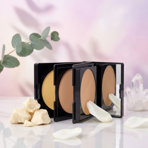 بودرة وجه 3 ألوان – Rose Powder