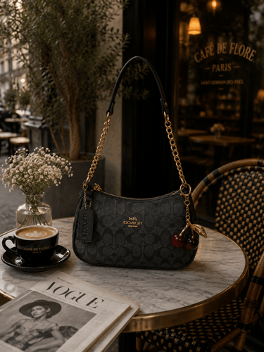 شنطة COACH NEW YORK ثنائية اللون - ماستر كواليتي