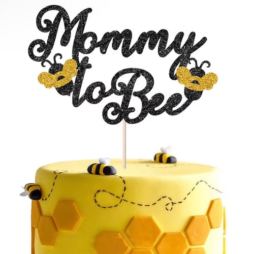 توبر كيك “Mommy to Bee” – بثيم نحل لحفلة استقبال ا...