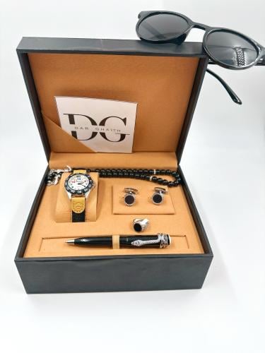 طقم قماش اسود