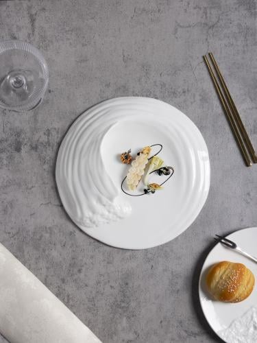 طبق الموجة البيضاء - BS-27-28 | White Wave Plate