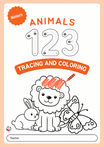 ملزمة للتدريب على الأرقام الانجليزية