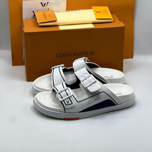 Louis Vuitton Slipper White